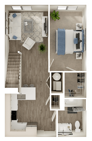 Two bedroom Two bathroom